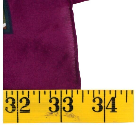 33.5"x33.5" Allen Solly MULTICOLOR FLORAL SILK HANDROLLED SCARF SHAWL WRAP (G89 - Picture 9 of 9